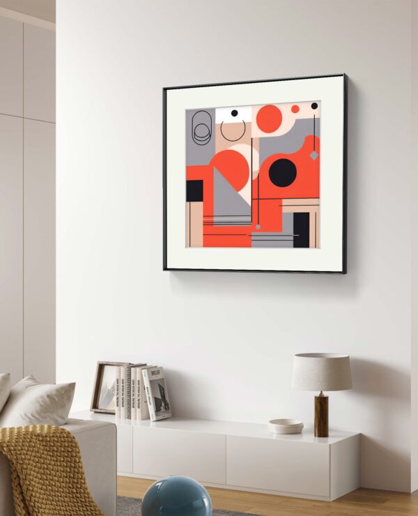 Sophisticated Abstract Geometric Wall Art
