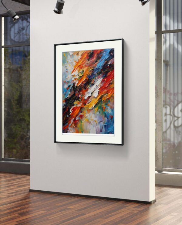 Abstract Colour Explosion I