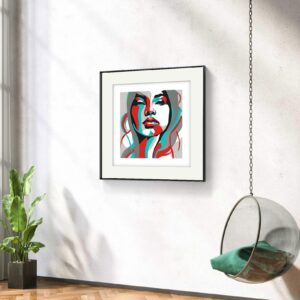 Radiant Harmony Abstract Wall Art