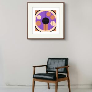 Radiant Geometric Sunburst