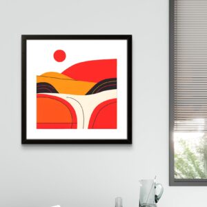 Radiant Abstract Symphony