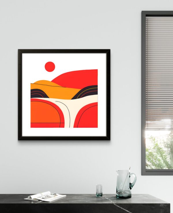 Radiant Abstract Symphony