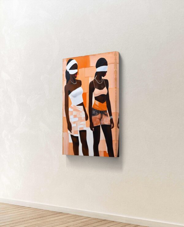 Urban Elegance - Modern Figurative Canvas Art