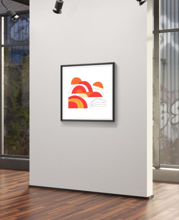 Radiant Sunset Harmony